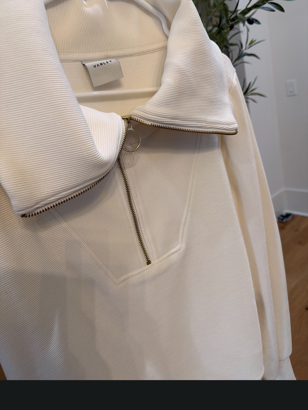 Varley Vine Half-Zip Knit Pullover - size medium - Picture 4 of 5
